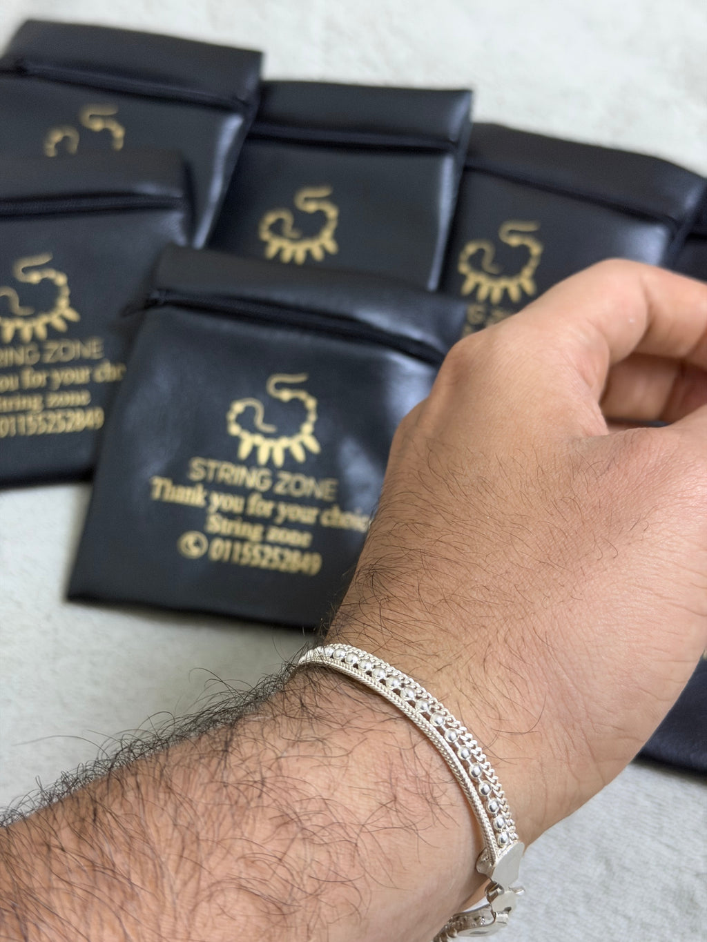 925 Sterling Silver Layered Bracelet