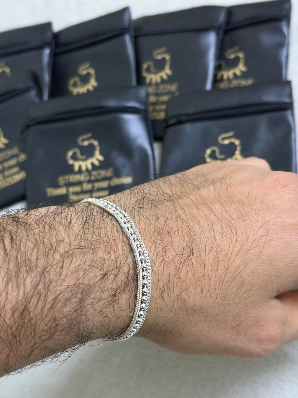 925 Sterling Silver Layered Bracelet