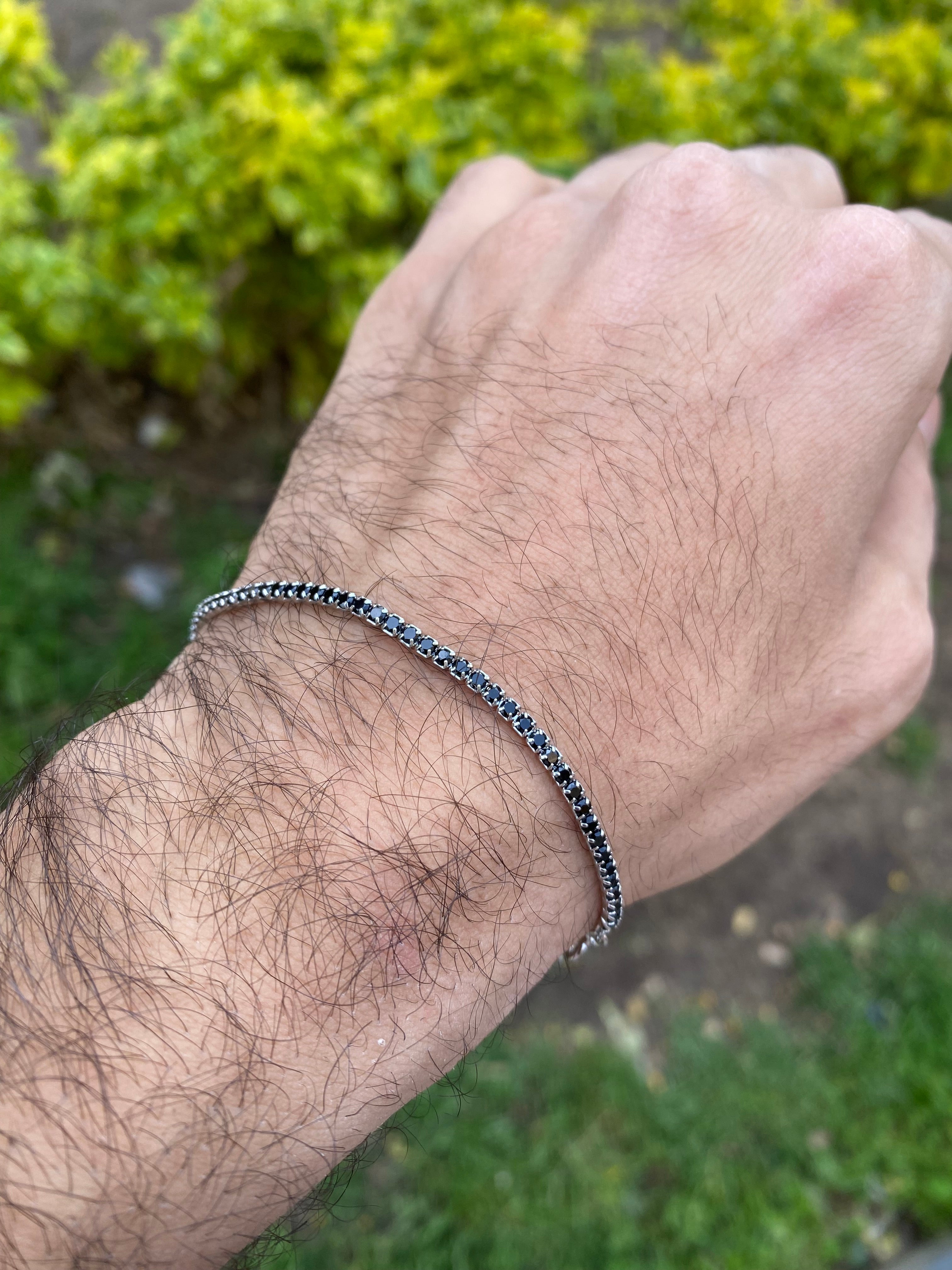 925 Sterling Silver Tennis Bracelet