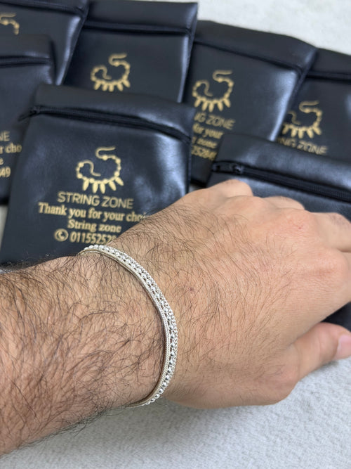 925 Sterling Silver Layered Bracelet